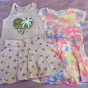 Two matching set outfits